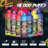 정통 vapen titan 일회용 vape 10000puffs 리플드 e 담배 이중 메쉬 코일 20ml 용량 오일 누출 퍼프 토네이도 최고의 순수 맛 9k 10k 12k 거대한 증기