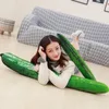 Plush Dolls Pillows Cushions Creative Simulation 55CM Cucumber Toys Stuffed Cute Lifelike Fruits Funny for Kids Children Christmas Gifts 231016