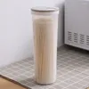 Förvaringsflaskor mat containrar hushåll kök nudel kan kylskåp tätning kvantitativ design transparent tank