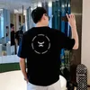 cnemai nya kvinnor t-shirt män mode märke brev tryckning hip-hop koreansk stil t-shirt ins trend all-match par kort ärm 2263h