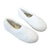 Dress Shoes Luxury Lambwool Moccasins Femme Winter Cotton Shoes Women Warm Plush Loafers Comfy Curly Sheep Fur Flats Woman Large Size 40-43 231016