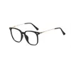 Czarne duże okulary ramy luksusowe okulary przeciwsłoneczne Polaroid Soczewek Projektant Letter Women Mens Goggle Senior okulary