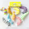 Fidget Toys Slug Mafsallı Esnek 3D Slugs Fidget Oyuncakları Her Yaş Çabukluk Anti-Anksiyete Duyusal Çocuklar için Aldult W2 JJ 10.16