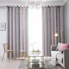 Curtain Window Premium Multi Color Perforated Antiglare Star Gradient For Living Room
