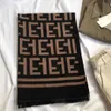 53*61 in Big Size Women Printed embroidery Scarf European Designer Shawls Autumn Winter Outdoor Travel Letters Scarves No Box