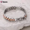 Chain Raino 99999 Pure Germanium Armband för kvinnor Korea Rostfritt stål Hälsa Magnetiska energipar Smycken 231016