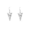 Dangle Earrings Movie Arwen Evenstar Crystal Earring Jewelry高品質の女性チャーム20ペア/ロット