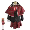 Cosplay cosplay anime s chara yuiki yaya ess hotori tadase king ordförande souma kuukai kostym röd blå skol uniform hallowen kostym