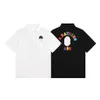 Мужская футболка, дизайнерские футболки, двусторонние камуфляжные футболки с изображением акулы, футболка с цветным принтом, футболка с кешью Lightnin2217