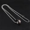 Hanger Kettingen Christelijke Bijbel Ring Ketting Titanium Staal Hip Hop Voor Vrouwen Mannen Gebed Amulet Gift