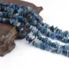 Grânulos 6-8mm Irregular Natural Azul Kyanite Chips Spacer Jóias Design Strand 34"