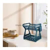 Other Kitchen Storage Organization Plastic Stand Appliance Dish Drying Rack Utensil Cup Holder Drainer Kitchenware Drop Delivery H Dhba8
