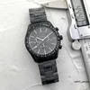 Omeg handledsklockor för män 2023 NYA MENS ALL DIAL Work Quartz Watch High Quality Top Luxury Brand Chronograph Clock Men mode Speedmaster Steel Belt Type