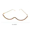 Güneş Gözlüğü Çerçeveleri Elmas gözlükler Çerçeve Bayanlar Moda Lens Olmadan Benzersiz Dekoratif Vintage Gözlük
