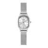 Montres-bracelets ovales petit cadran montre femme niche haut de gamme minimaliste étudiant étanche en acier inoxydable