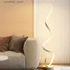 Lampadaires Lampadaire LED moderne minimaliste lampadaire LED chambre chevet lumière flottante salon canapé étude lampes de lecture luminaires Q231016