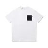 Loewee T-Shirt Original Qualität High Luxury Fashion Schwarz Leder Tag Show Style Ouyang Nana Unisex Lose Kurzarm T-Shirt