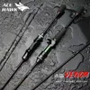 Canne da pesca per barche ACE HAWK AG Venom 1.68m/2.1m BFS Canna da pesca UL Punta cava Streams Area Trota Ultraleggero Viaggio Spinning Jig Tackle 231016