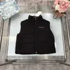 Gilet d'automne en coton pour garçons et filles, veste sans manches pour enfants, taille 100 à 150 CM, Simple, logo brodé, gilet pour bébé, Oct15, nouvelle collection