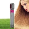 5 IN1 Multifunktional Trockner Kamm Haar Curling Glattstyling Elektrisches Lufteisen mit Luxus -Wrap -Werksauslass257u1097414