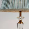 Vloerlampen Kristallen Vloerlamp Woondecoratie Banken Standlicht Europese Retro Tafellamp Woonkamer Vloerlamp Slaapkamer Nachtkastje Q231016