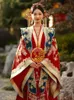 Ming Dynasty Costume Hand Made Groom Dragon Embroidery Xiuhe Clothing Ancient China Trend Bride Phoenix Hanfu Wedding Dress