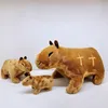 18 cm Simulatie Capybara Speelgoed Leuke Pluizige Pop Zachte Knuffel Kinderen Verjaardagscadeau Thuis Room Decor 231016