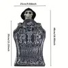 1PCハロウィーンの装飾電気墓石ホーンタードハウスバーシーンラミナスエレクトリックおもちゃ墓石リフティングゴーストフォトグラフィープロップハロウィーンギフト、