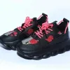 Chaussures de créateurs de luxe Baskets pour hommes Chaussures de course Chaussures de sport pour hommes Chaussures de sport de haute qualité Chaussures de plein air Bijoux Chain Link Chain Reaction Wild Factory Top