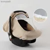 Bassinets Cradles Baby Basket Stroller Cover Multi Use Maternity Breastfeeding Nursing Blanket Windproof Sunshade Cover Protector DropshippingL231016