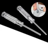 Schroevendraaiers 2 stuks Mini Draagbare Schroevendraaier Set Kit Transparante Schroevendraaier Handvat Reparatie Handleiding Precisie Auto Reparatie Tool 231016