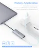 LENTION USB-C Multi-Port Hub with 4K HDMI Output, 100W PD, 4 USB 3.0 Compatible 2023-2016 MacBook Pro, New Mac Air & Surface, Chromebook, More, Stable Driver Adapter (C35)