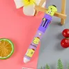 wholesale Cartoon Elf Shape Ten Color Ballpoint Pen Creative Color Handheld Pen Small Fresh Student Multicolor Ballpoint Pen Wholesale