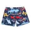 Maillots de bain pour hommes Maillots de bain Anti-embarrassement Séchage rapide Hommes à la mode Imprimé Boxer doublé amovible