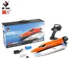 WLtoys WL915-A RC bateau 2.4G 45 KM/H haute vitesse sans brosse modèle de bateau de course hors-bord électrique Radio télécommande hors-bord jouets