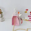 Сумки для девочек Рюкзак-мессенджер Дети Цветочная принцесса с бантом Сумка Симпатичный пакет на плечо Детский кошелек для монет Сумка Детский подарок на день 231016