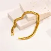 Catena Kotik Nuovo braccialetto di collegamenti cubani di moda per uomini e donne color oro in acciaio inossidabile regali di gioielli da polsi 231016 231016