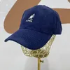 Ball Caps 2023 Autumn Winter Kangaroo Embroidered Corduroy Baseball Cap High Quality for Men and Women 231016