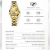 Relojes de pulsera JSDUN Reloj automático para mujer Mujeres de negocios de lujo Fase lunar Esqueleto Mecánico para damas Reloj de pulsera genuino