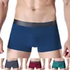 Unterhosen Plus Größe Sexy Mode Männer Nahtlose Atmungsaktive Boxer Höschen Shorts Unterwäsche Mannen Untergoed Pullover Kurze