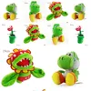 Party Favor 18-20cm Petey Piranha Fleur et Yoshi peluche poupée en peluche pour bébé enfants cadeaux de vacances livraison directe maison jardin festival Dhvt4