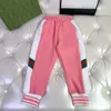 nieuwe Trainingspakken voor jongen en meisje comfort baby Capuchon set kinderen Maat 110-160 CM Veterjasje en casual broek Oct15