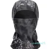 Kamuflaż Balaclava Full Face Mask for Wargame Cycling Hunting Army Rower Helmet Liner Tactical Cap Scarf