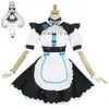 Cosplay anime gra Nekopara Nekomimi Paradise Chocola Vanilla Cosplay Cosplay Pergum Cat Maid Mundurs Seksowna kobieta Lolita sukienka Hallowen Suit