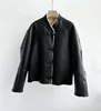 Women's Leather 2023 Autumn And Winter Women Two-wear Suede Design Jacket