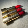 Marca Classic Black Tube Pressed Lipstick Luxury Girl Lady Lip Cosmetics #57 #58 #99 3 Color Stock Tubo de alta calidad Rouge Rouge Allure Velvet Le Rouge Velours 3.5G Logo