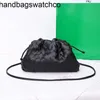 Bottegvenetas Tassen Pouch Clutch Bag Divani Nieuwe Mini Koeienhuid Geweven Cloud Enkele Schouder Crossbody Dames Lederen Handtas