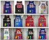 Michael Jor Dan Scottie Pippen Woodwood Classic Retro Retro Basketball Jersey Bull Dennis Rodman Tracy McGrady Penny Hardaway Grant Hill Hill Timberwolve Kevin Garnett