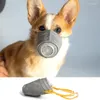 犬のアパレル調整可能な人工呼吸器マスク犬用エアフィルタープレミアムリフィル通気性銃口保護