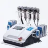 40K 초음파 캐비테이션 슬리밍 기계 다극 ​​RF 8 패드 LLLT 리포 레이저 진공 지방 흡입 피부 관리 살롱 스파